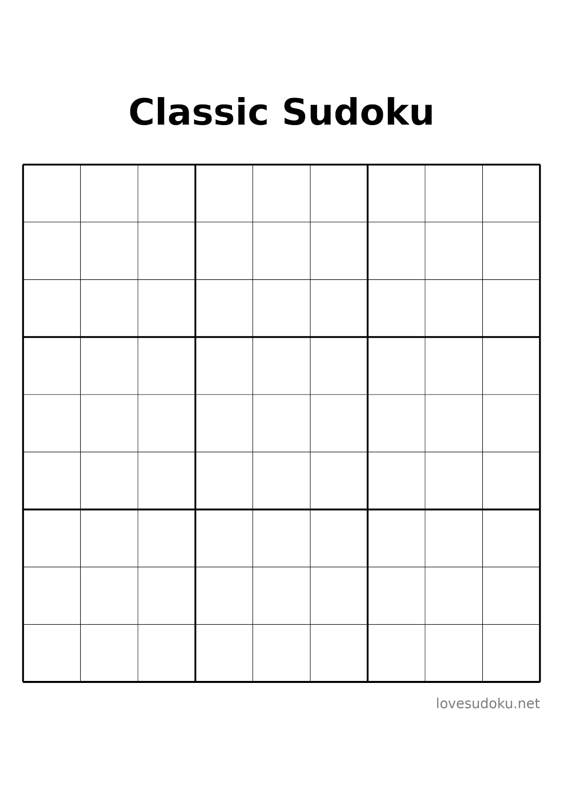 sudoku medium online